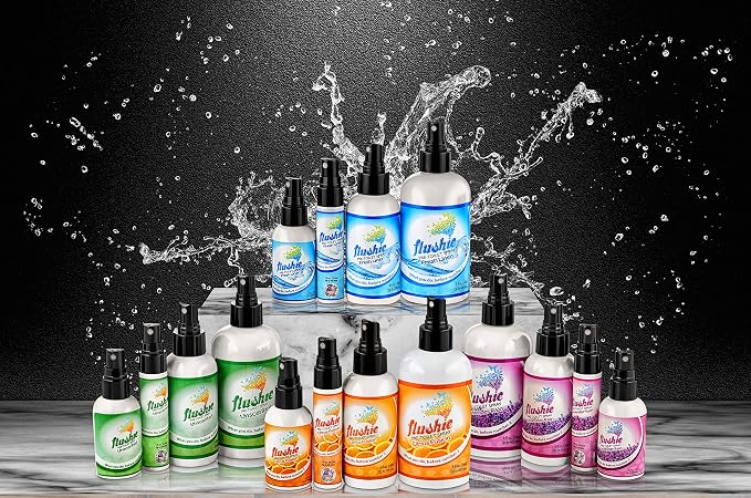 Flushie Pre-Toilet Spray: Travel Size Bathroom Spray - Image 3