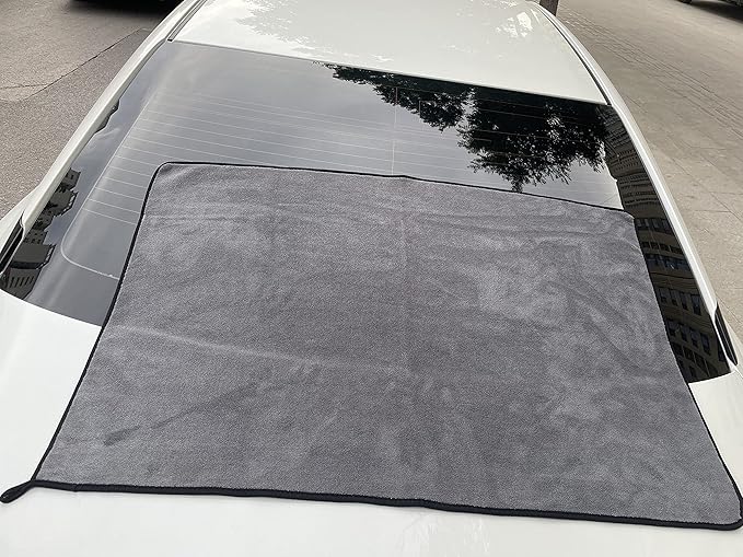 Large Microfiber Drying Towel for Car, Great Thick Soft Plush Towels, 36 x - Image 5
