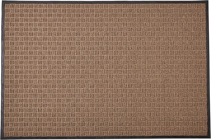 Kempf Water Retainer Entrance Mat, Indoor Outdoor Rubber Rug, Moisture Trapping by Kempf