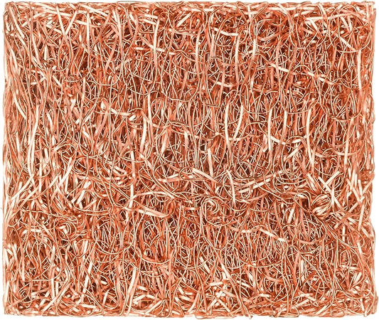 Redecker Copper Thread Mini Scrubber, 2 x 1-5/8 inches, Non-Abrasive Scouring - Image 2
