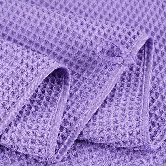POLYTE Microfiber Oversize Quick Dry Lint Free Bath Towel, 60 x 30 in, 4 Pack - Image 2