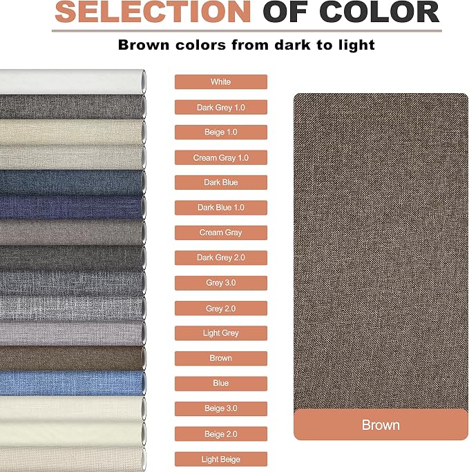 Fine Linen Repair Patches, Self-Adhesive Linen Fabric Patches, 12X40 inch Extra - Image 4