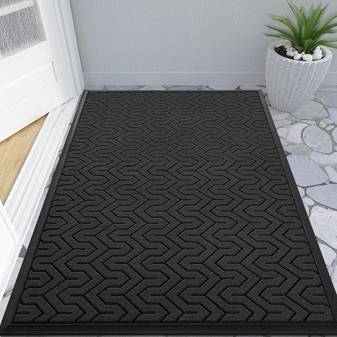 Yimobra Large Door Mat Outside Entrance 47x32, Waterproof Heavy Duty Outdoor by Yimobra