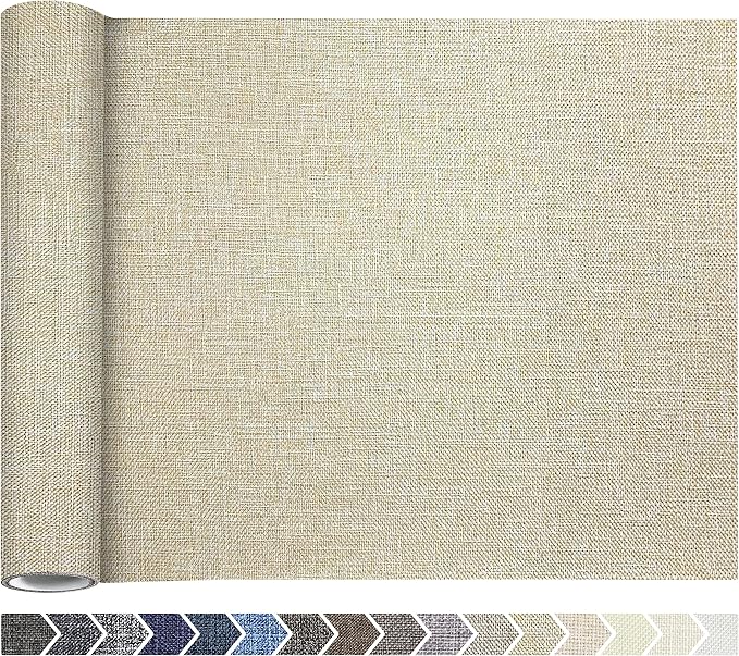 Coarse Linen Repair Patches, Self-Adhesive Linen Fabric Patches, 12X40 inch by ForABetterHomeLife
