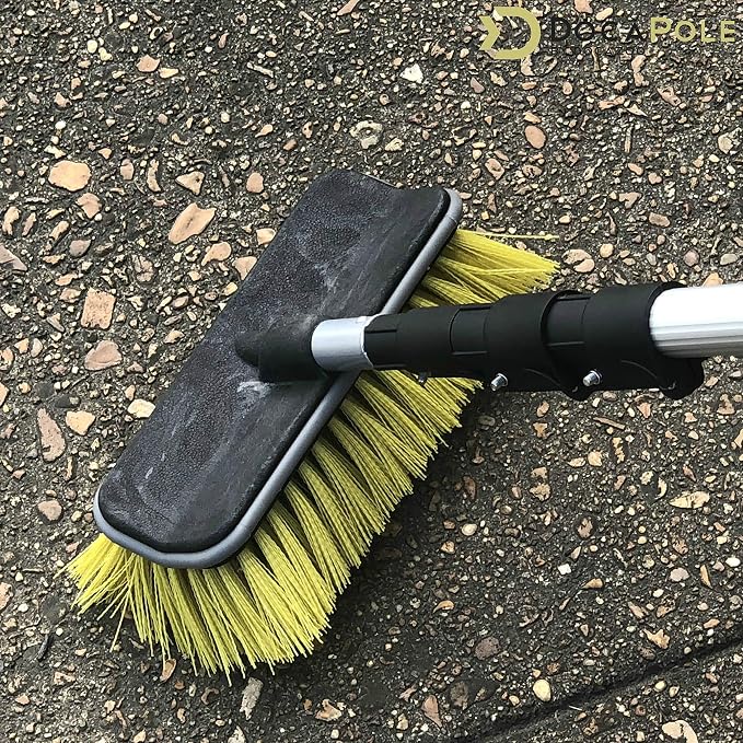 DOCA Scrub Brush Attachment for Long Handle Extension Pole - Image 5