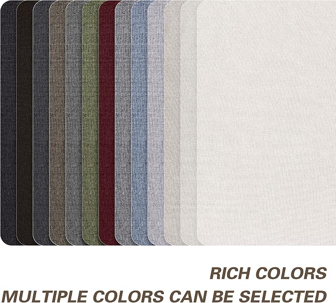KING MOUNTAIN Fine Linen Fabric Patches, Self-Adhesive, 8x11 inch, - Image 3