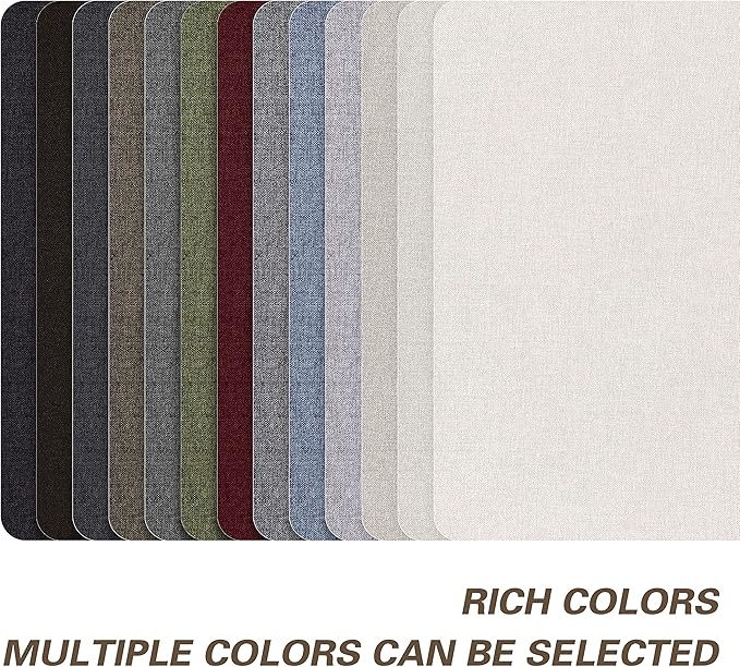 Fine Linen Fabric Patches, Self-Adhesive, 8x11 inch Extra Size, - Image 3