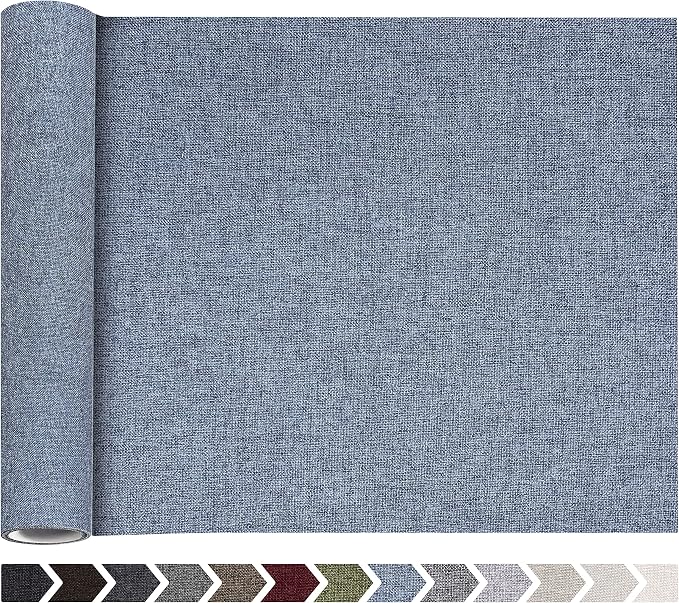 Fine Linen Repair Patches, Self-Adhesive Linen Fabric Patches, 12X40 inch Extra by ForABetterHomeLife