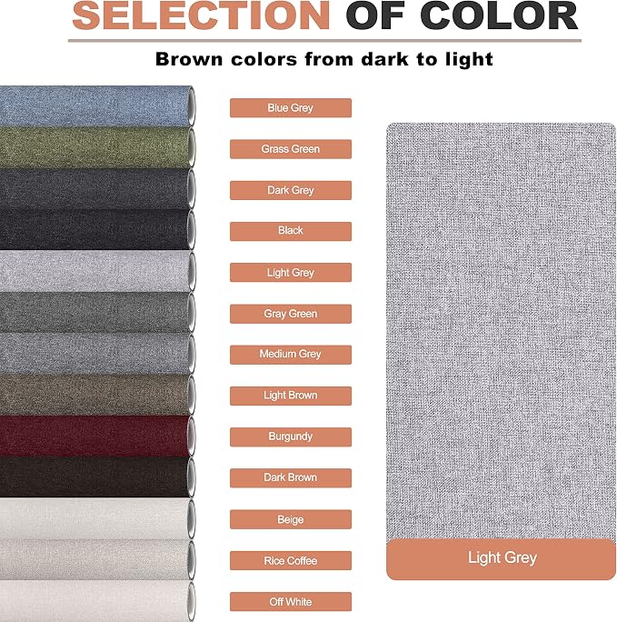 KING MOUNTAIN Fine Linen Repair Patches, Self-Adhesive Linen Fabric Patches - Image 4