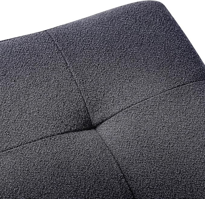 Adeco Fabric Storage Ottoman Bench - Image 5