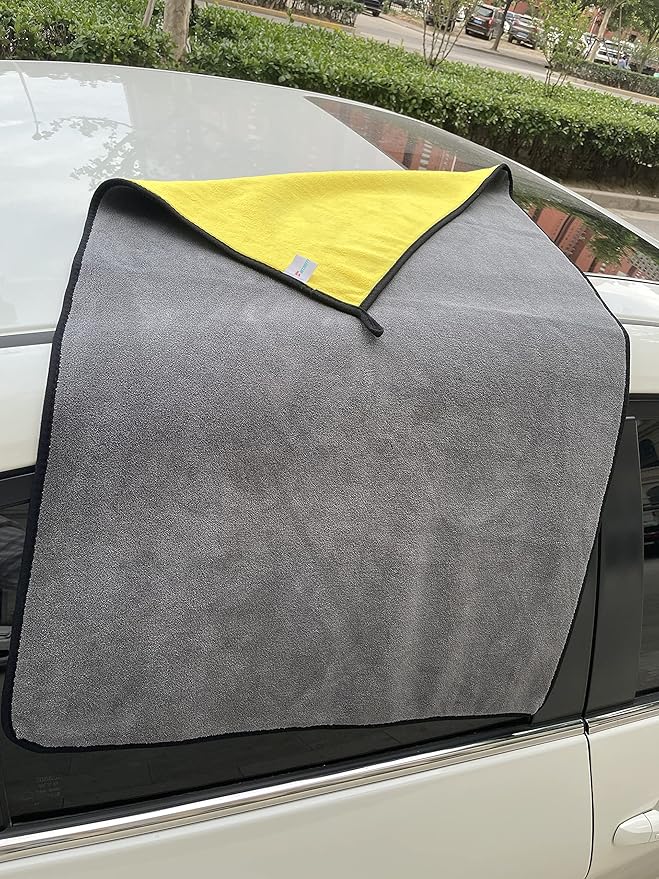 Large Microfiber Drying Towel for Car, Great Thick Soft Plush Towels, 36 x - Image 4