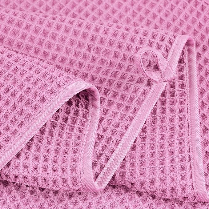 POLYTE Microfiber Oversize Quick Dry Lint Free Bath Towel, 60 x 30 in, 4 Pack - Image 2