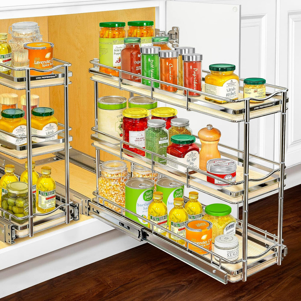 LYNK PROFESSIONAL® Élite™ Pull Out Spice Rack Organizer