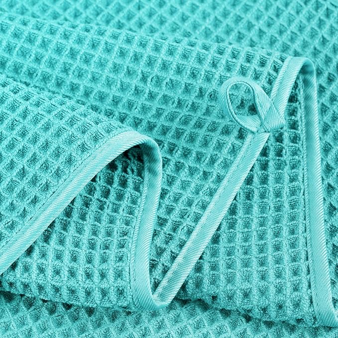 POLYTE Microfiber Oversize Quick Dry Lint Free Bath Towel, 60 x 30 in, 4 Pack - Image 2