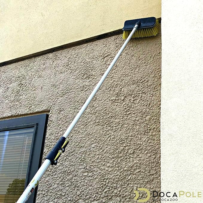 DOCA Scrub Brush Attachment for Long Handle Extension Pole - Image 4
