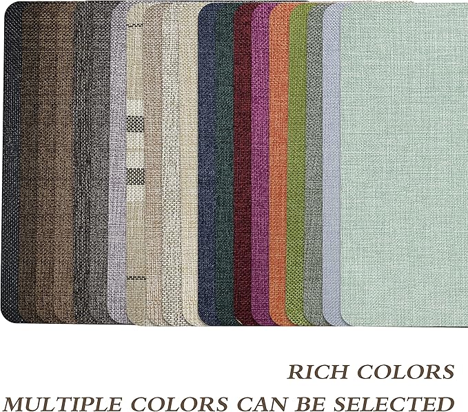Coarse Linen Repair Patches, Self-Adhesive Linen Fabric Patches, 8X11 inch 2 PCS - Image 3