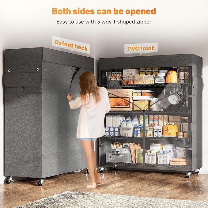 REIBII 72.8" H Storage Shelves - Image 8