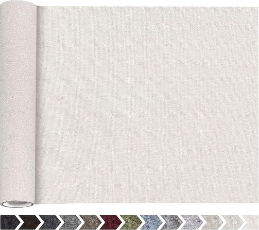 Fine Linen Repair Patches, Self-Adhesive Linen Fabric Patches, 12X40 inch Extra by ForABetterHomeLife