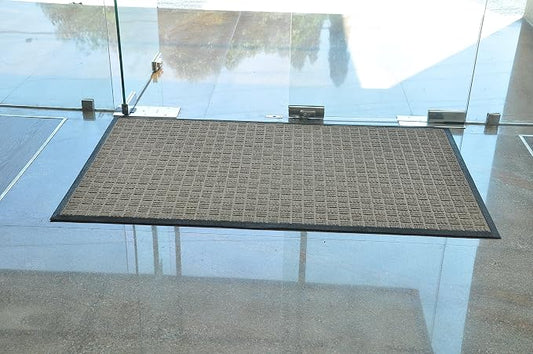 Kempf Water Retainer Entrance Mat, Indoor Outdoor Rubber Rug, Moisture Trapping by Kempf