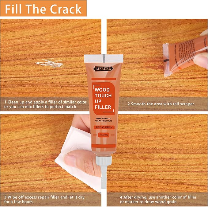 Lifreer Wood Furniture Repair Kit - Image 4