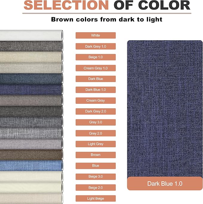 KING MOUNTAIN Fine Linen Repair Patches, Self-Adhesive, Rectangular, 1 Pack - Image 4