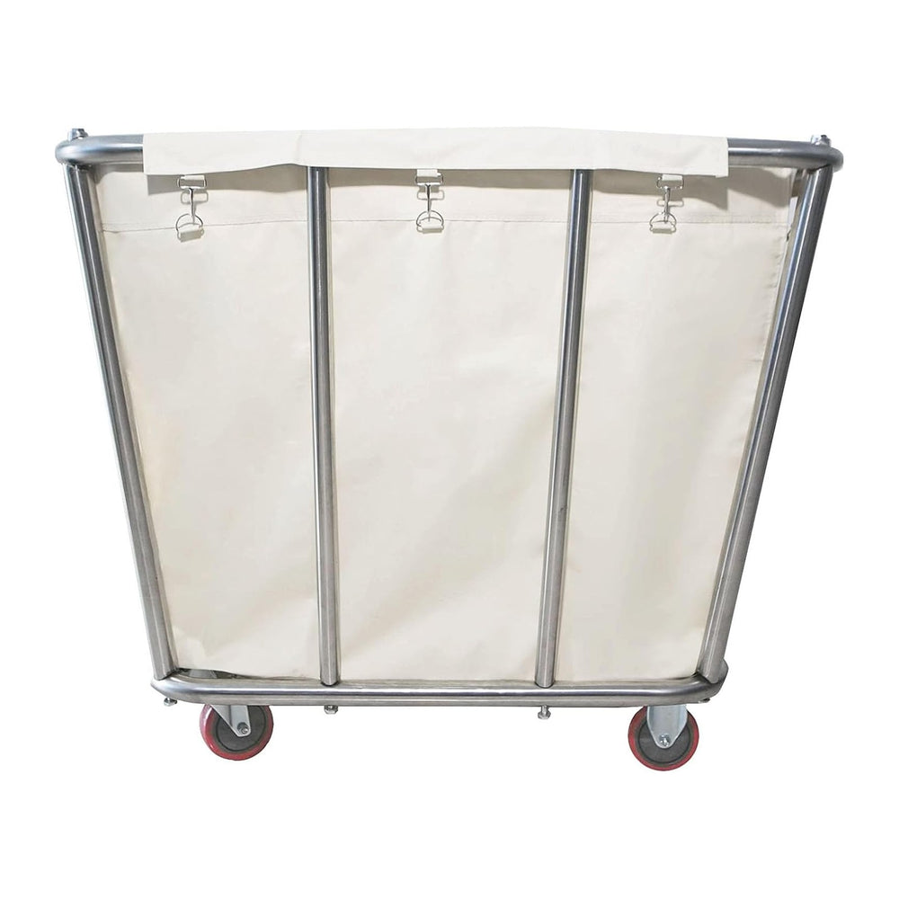 350L Laundry Cart with Wheels,Rolling Commercial Large Laundry Basket
