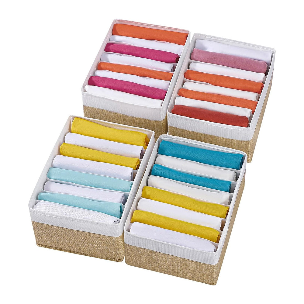 4 Packs T-shirt Drawer Organizers