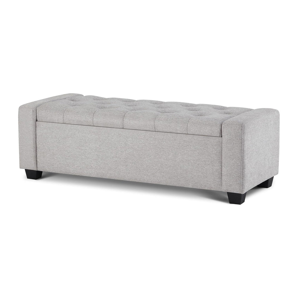 48" Ottoman with Storage, Large Storage Ottoman Bench