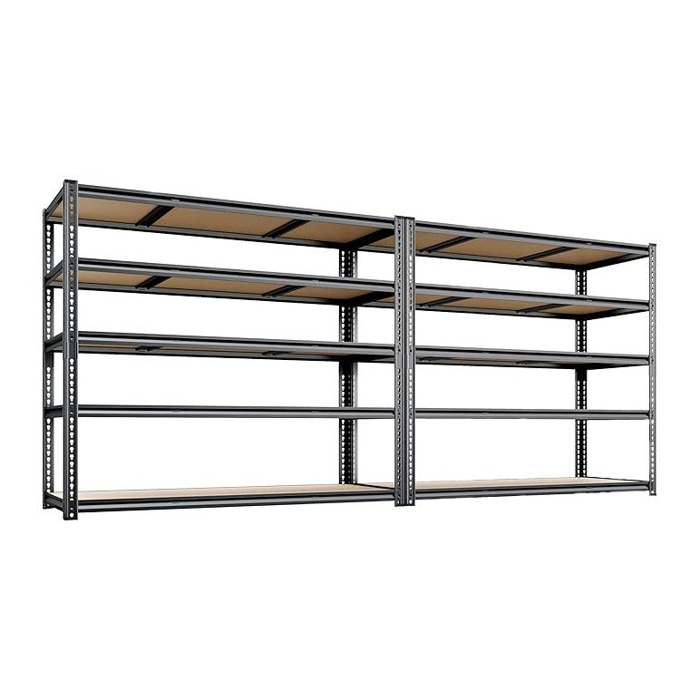 48"W Garage Shelving, 3050LBS Storage Shelves heavy duty, 5 Tier Metal S...
