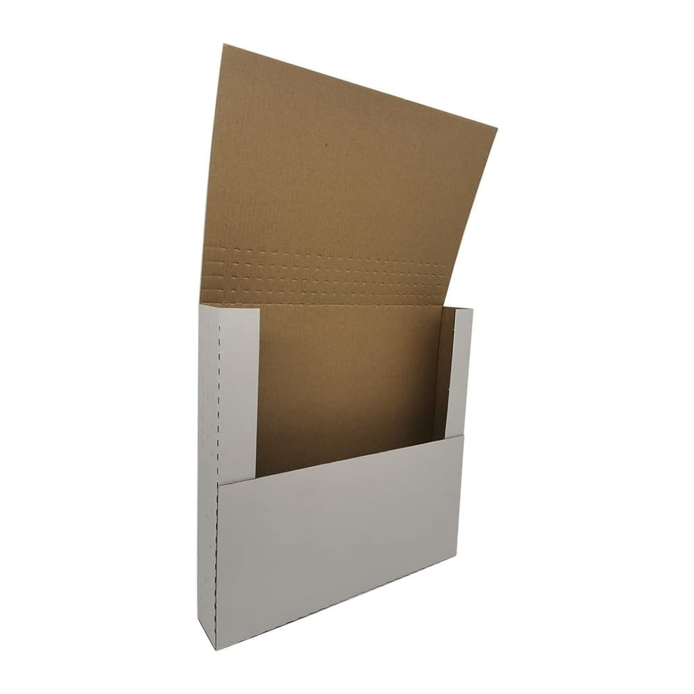 50 Pack 12‘’ Vinyl Record Mailers, 12.5x12.5x2'' Easy-Fold Height adj...