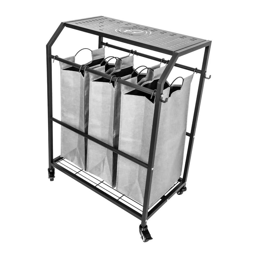 Adam's Polishes Detailing Towel Cart for Dirty Laundry, Cloths, Rags, Clo...