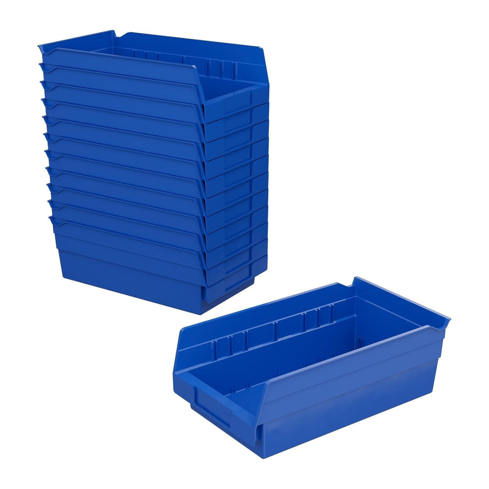 Akro-Mils 30130 Plastic Shelf Bins, Heavy Duty Storage Bins