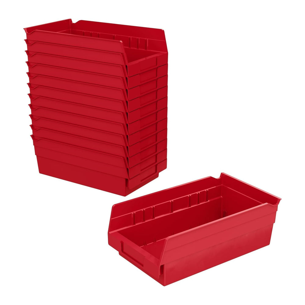 Akro-Mils 30130 Plastic Shelf Bins, Heavy Duty Storage Bins
