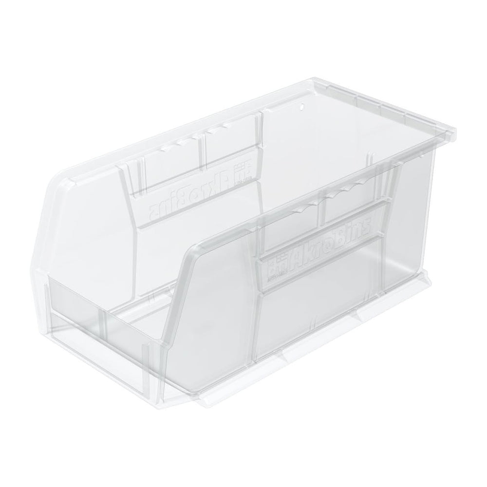 Akro-Mils 30230 AkroBins Plastic Storage Bins, 11"x5"x5", Clea...