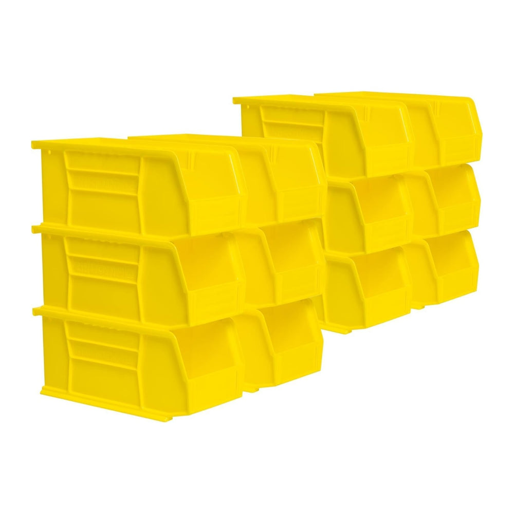 Akro-Mils 30230 AkroBins Plastic Storage Bins, Space-Saving Stackable Bins