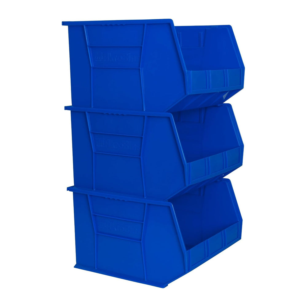 Akro-Mils 30270 AkroBins Plastic Storage Bins, Space-Saving Stackable Bins