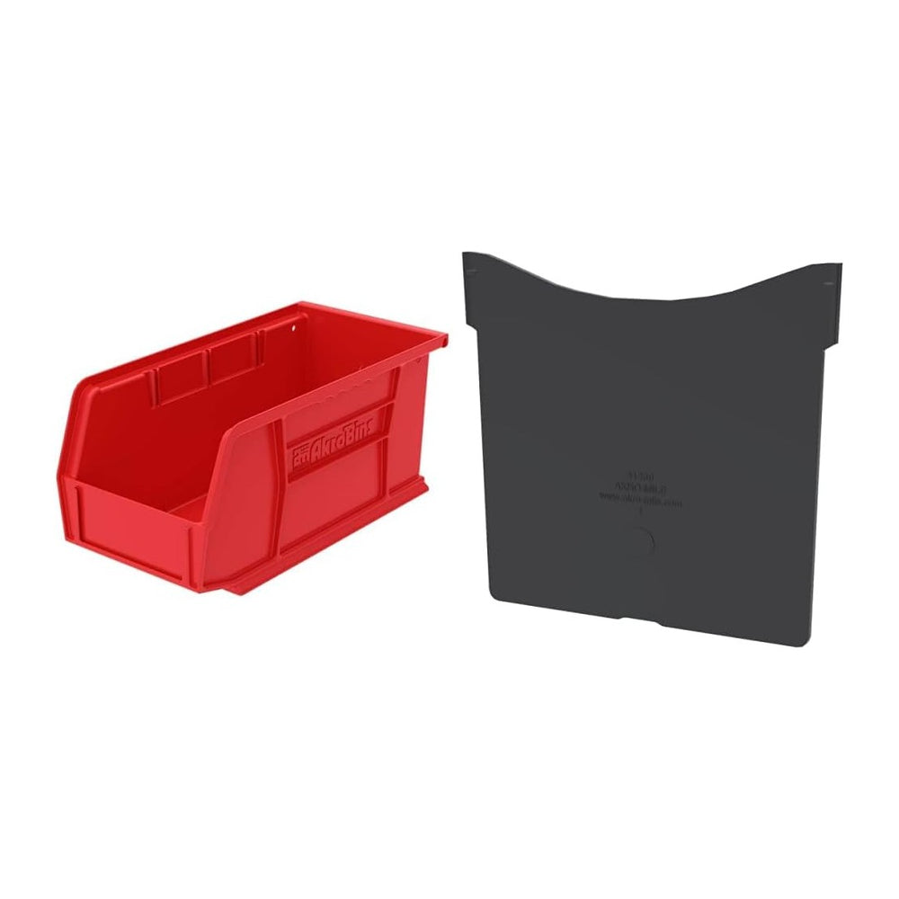 Akro-Mils Plastic Storage Bins and Dividers Bundle (30230 + 41230)