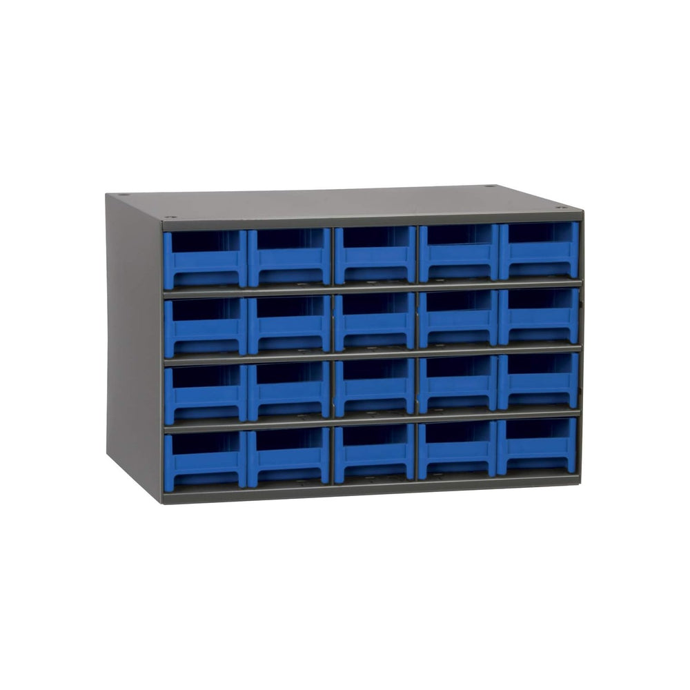 Akro-Mils Steel Garage Storage Cabinet, Small Parts Organizer Metal Cabinet f...