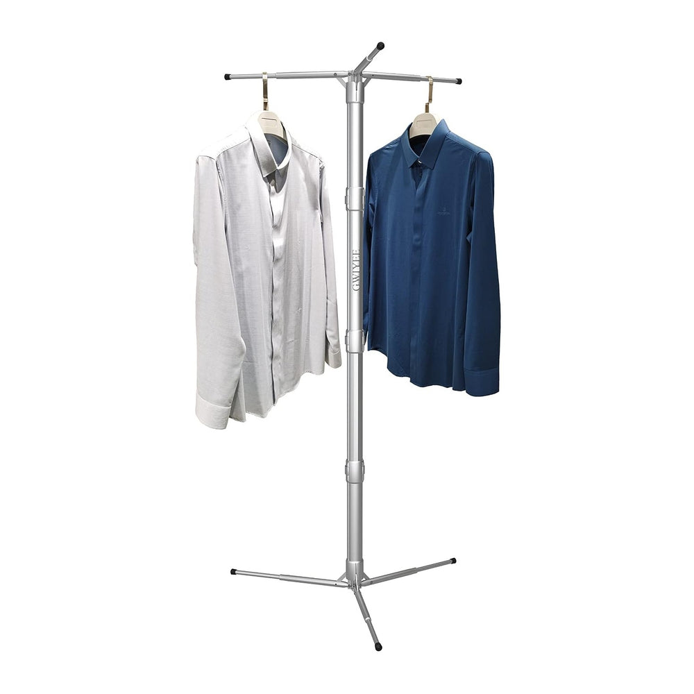 Aluminum Collapsible Clothing Rack, Porbatle Clothes Drying Rack, Laundry