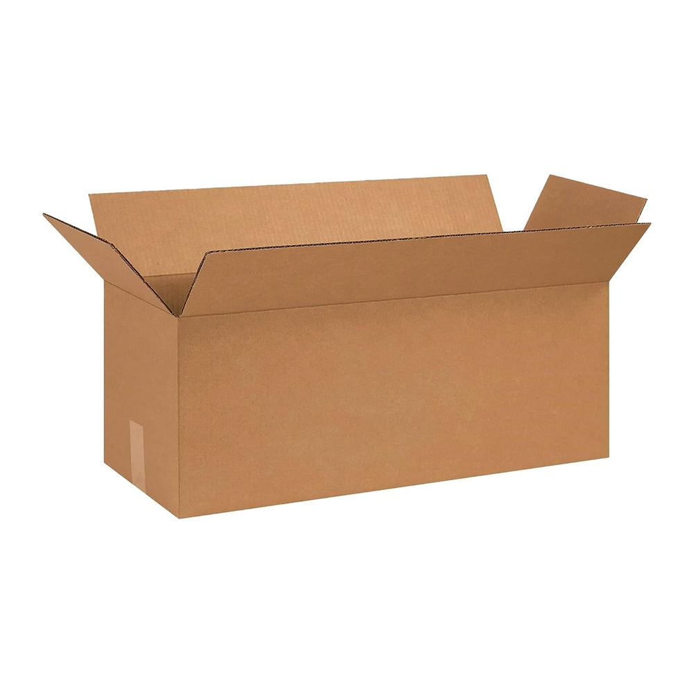 BOX USA Long Boxes Holds 65lbs, 26x10x10 25-Pk for Shipping & Packing