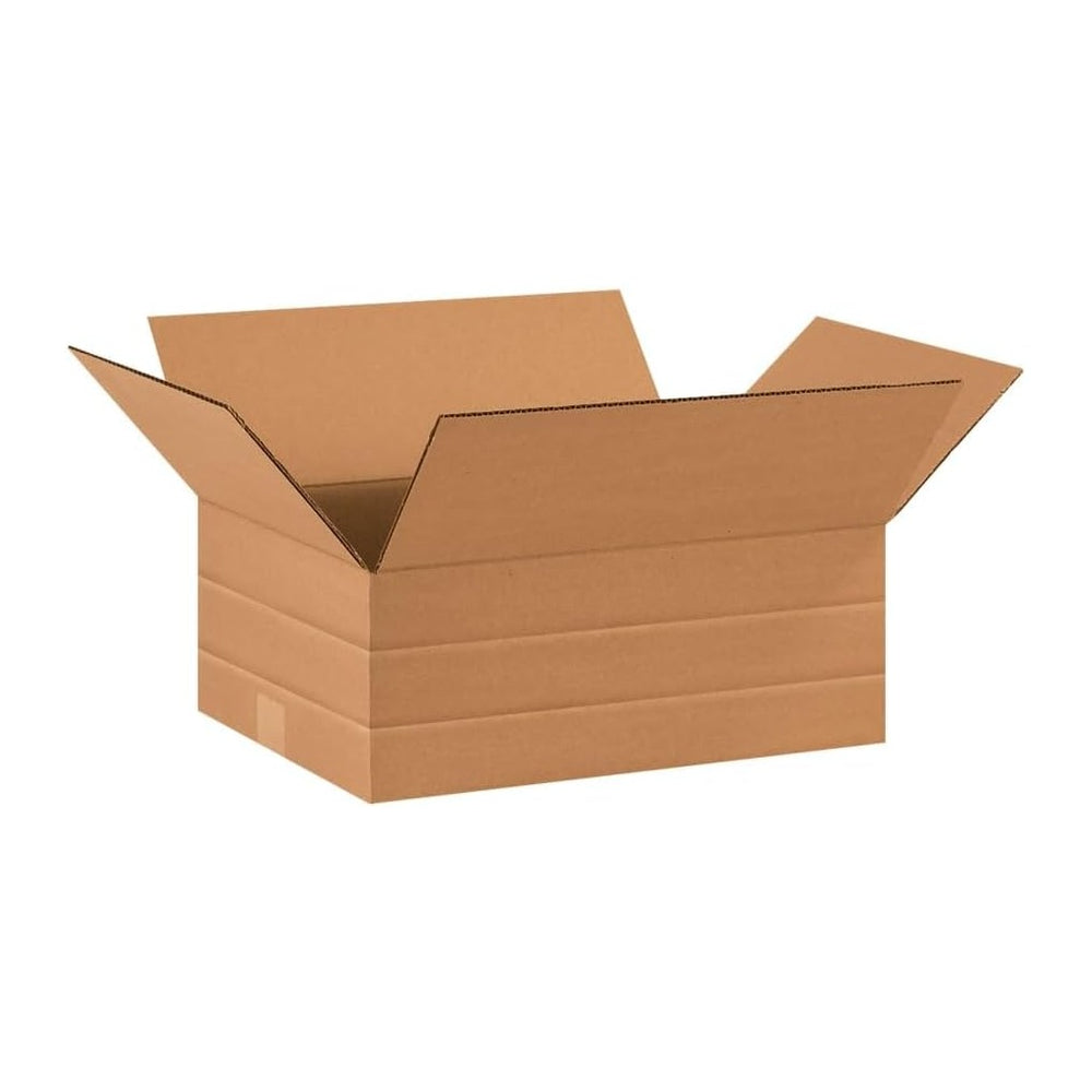 BOX USA Moving Boxes Large 16"L x 12"W x 6"H 25-Pack - Corruga...