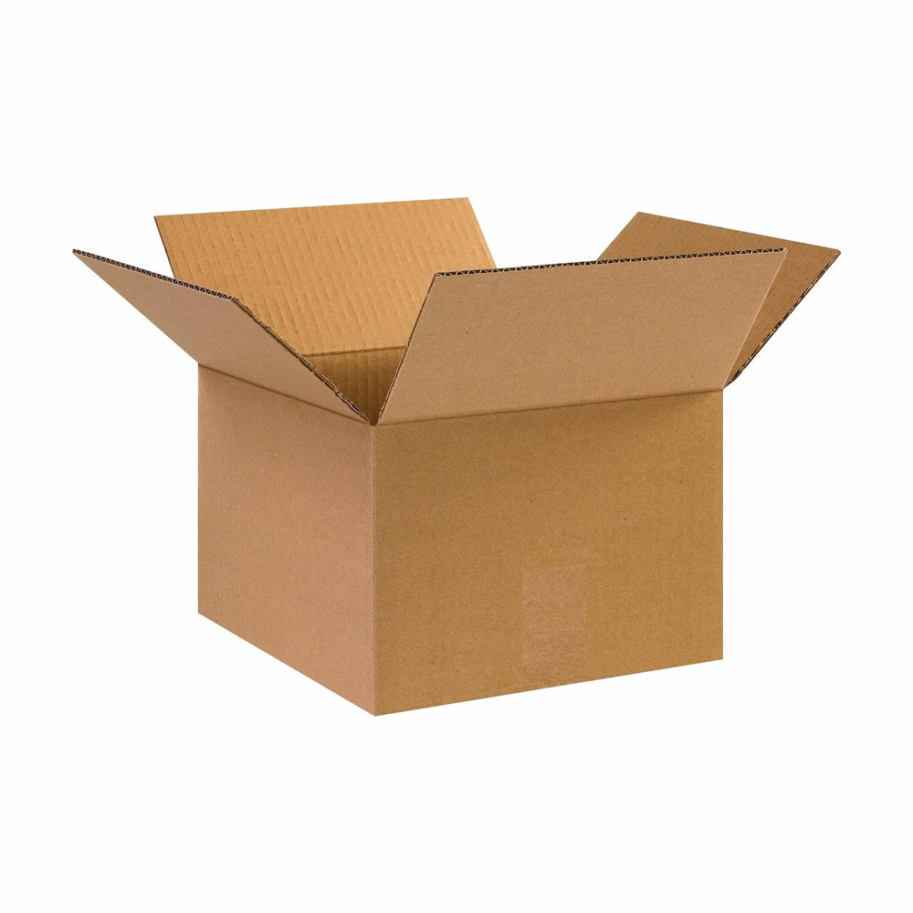 BOX USA Shipping Boxes Small 10"L x 10"W x 7"H 25-Pack - Corru...
