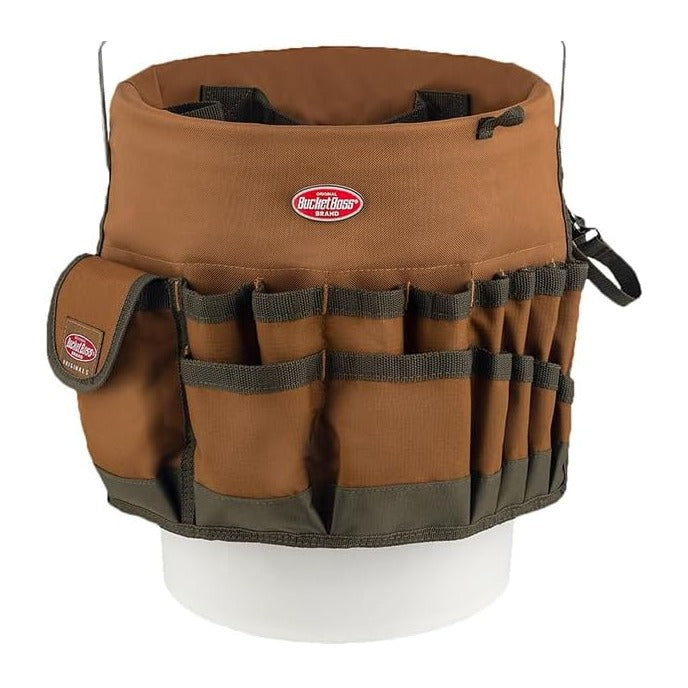 Bucket Boss The Bucketeer Bucket Tool Organizer in Brown, 10030 (Pack of 6)