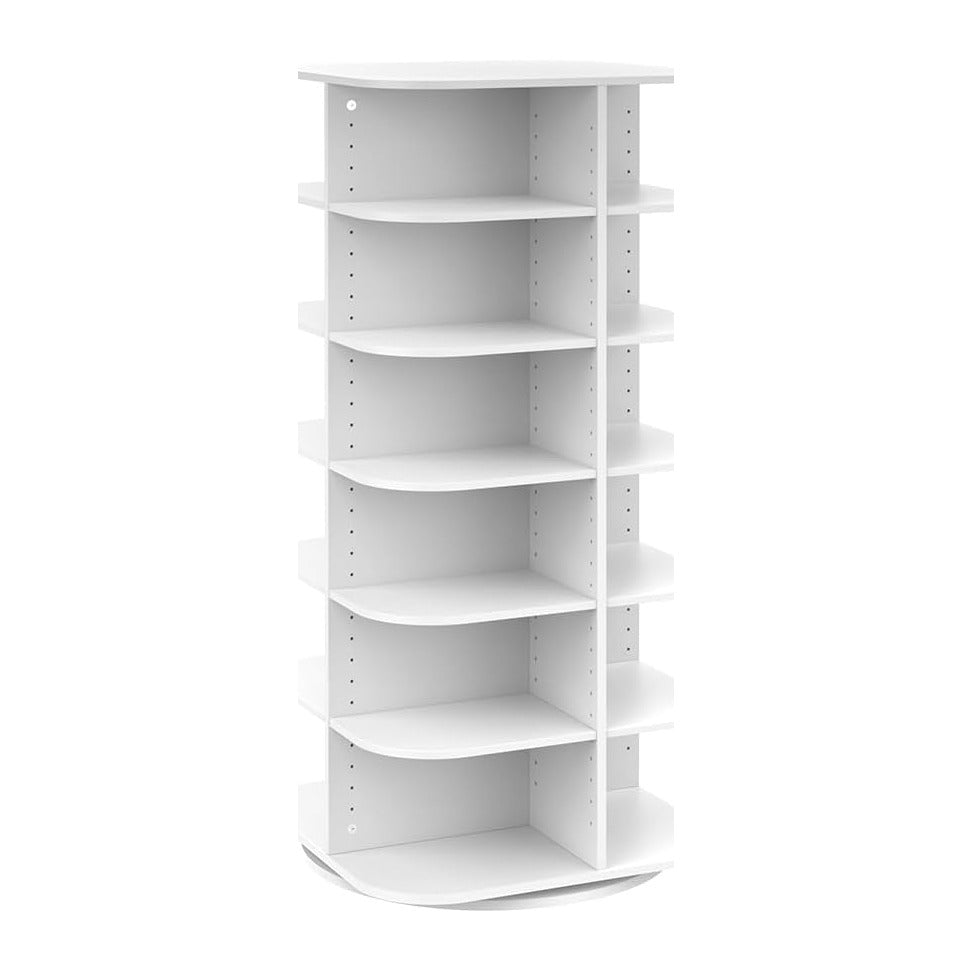 ClosetMaid Rotating Shoe Rack and Storage Tower with Adjustable Shelves