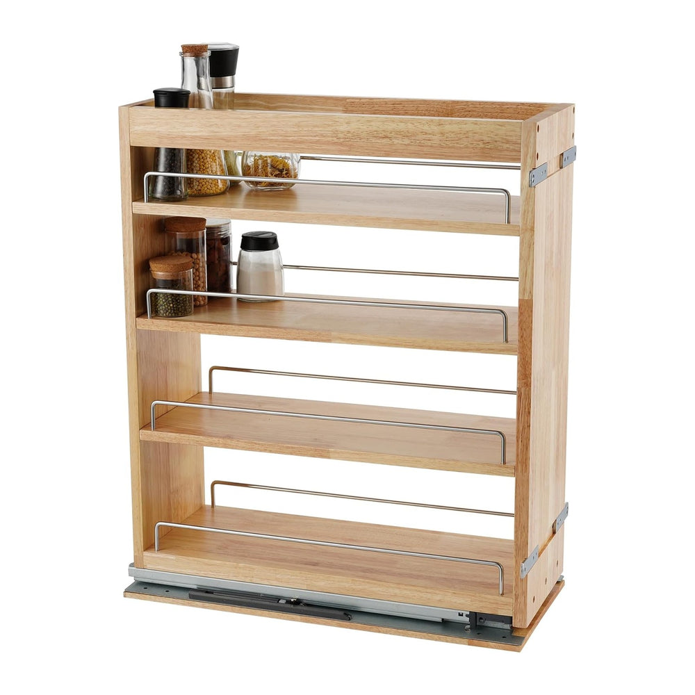 DINDON Pull Out Spice Rack Organizer for Cabinet, (5" W x 21.9" D x...