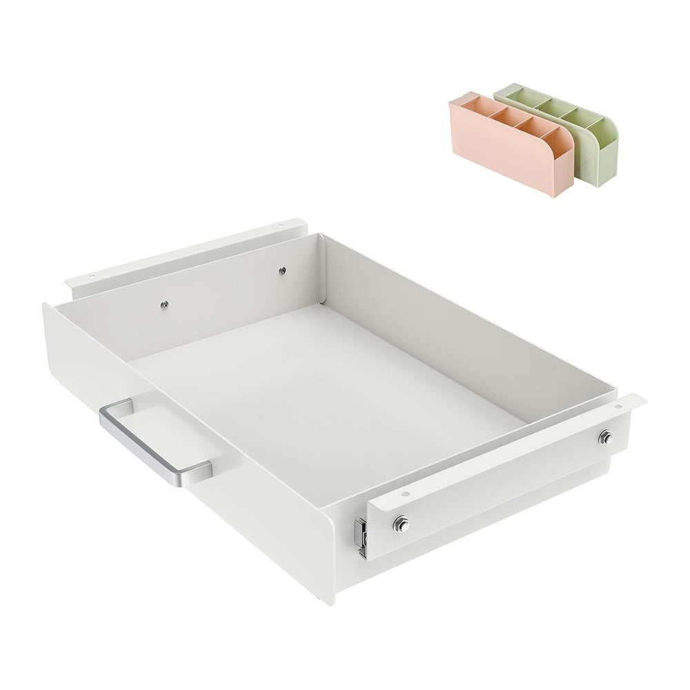 GOME Under Desk Pull-Out Drawer - Storage Organizer Office Mounted, Easy Slid...