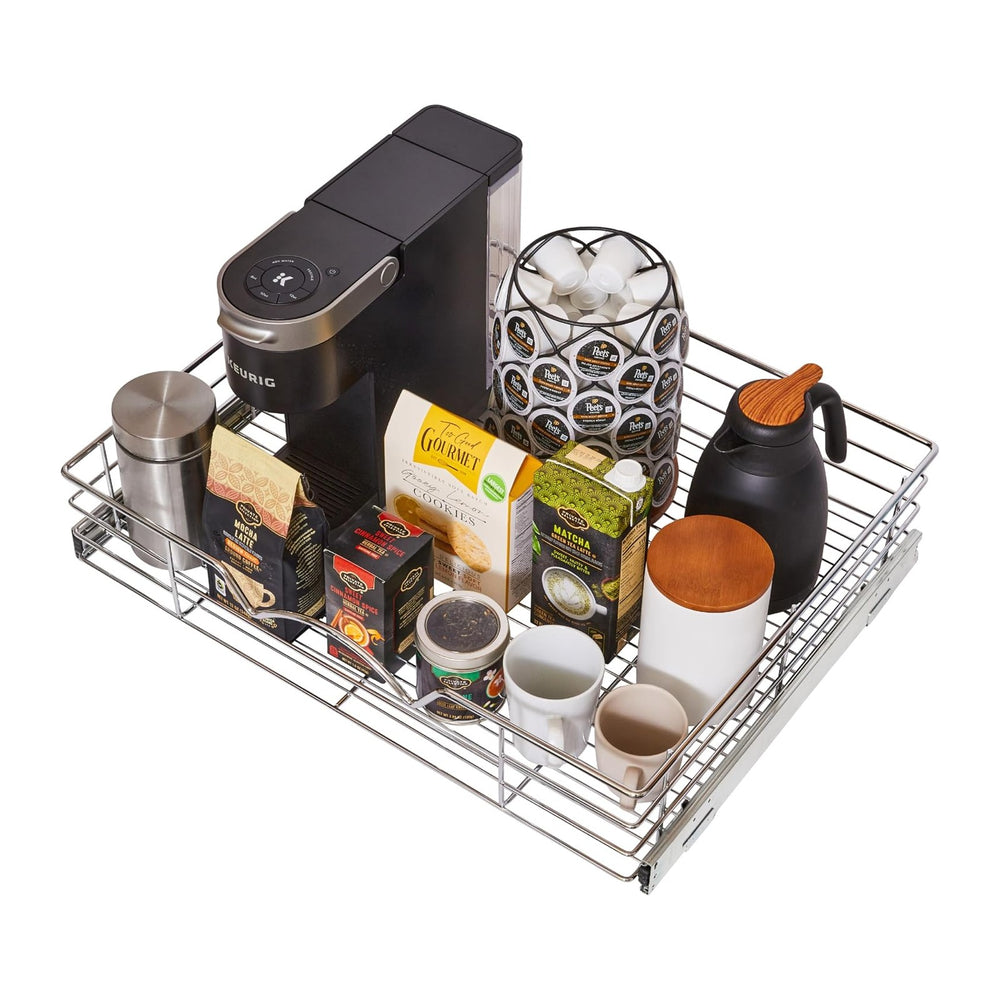 HOLDN’ STORAGE Heavy-Duty Premium Collection Pull Out Cabinet Organizer