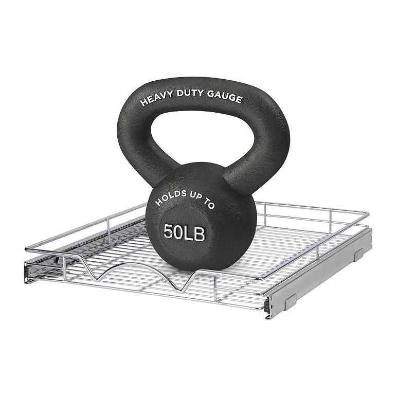 HOLDN’ STORAGE Pull Out Cabinet Organizer, Heavy Duty Caddy w/Lifetime Limited