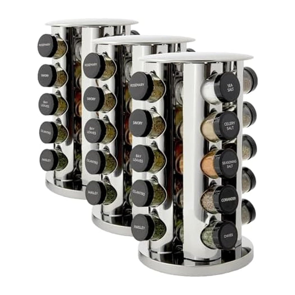 Kamenstein 20 Jar Revolving Countertop Spice Rack