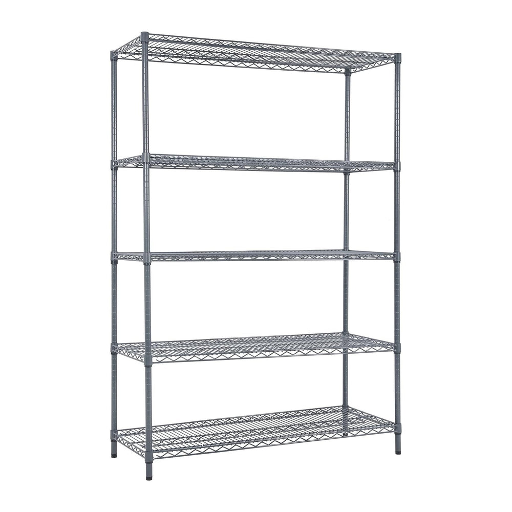 Land Guard 5 Tier Storage Racks and Shelving - 48" L x 20" W x 72&q...